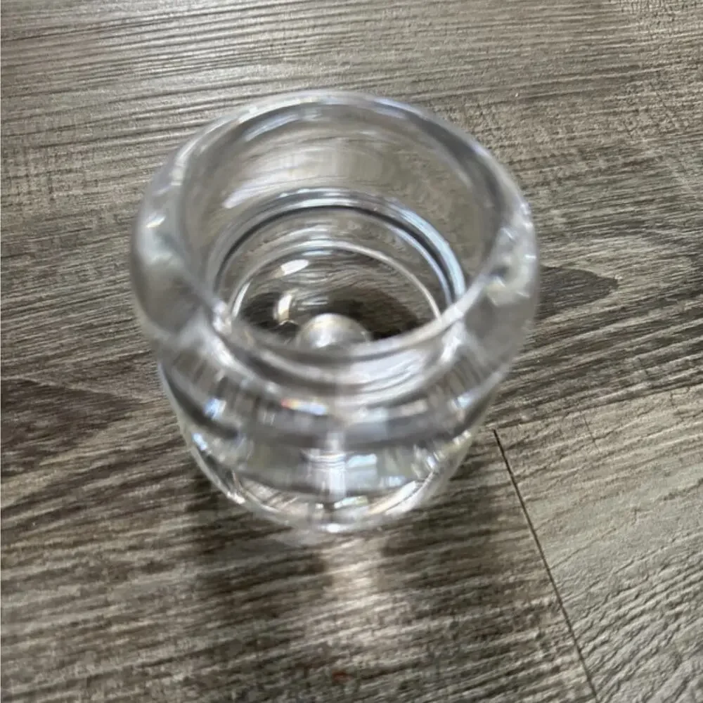 Room Essentials Clear Glass Candle Holders 4 Pack for Taper & Tealight Candles